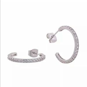 Jones Nee York Silver Earrings